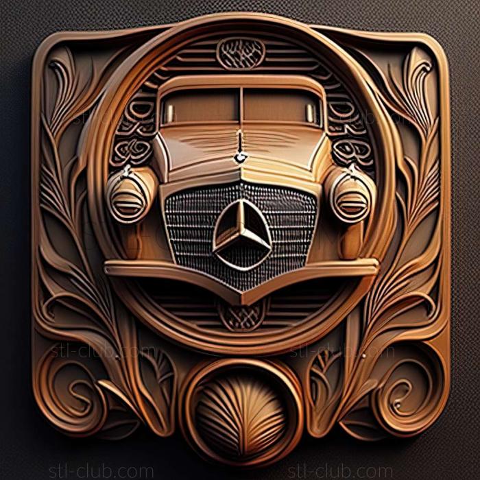 3D мадэль Mercedes Benz T2 (STL)